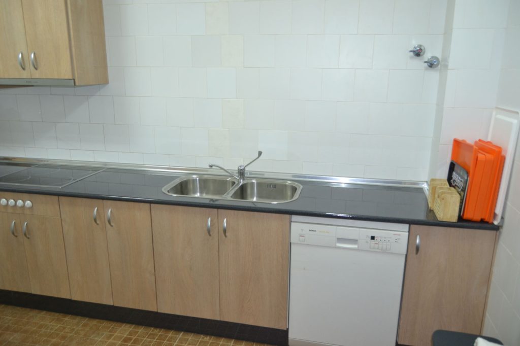 Cocina del albergue